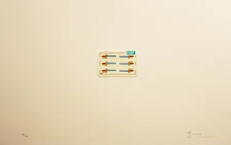 Litografia Brossa - Carpeta 12 Aniversari Galeria Joan Prats