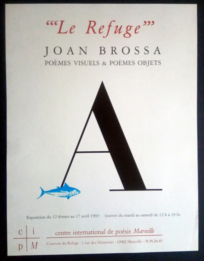 Cartaz Brossa - 