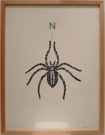 Litografia Brossa - Sin Título