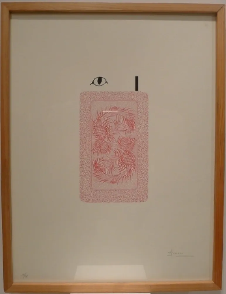 Litografia Brossa - Sin Título