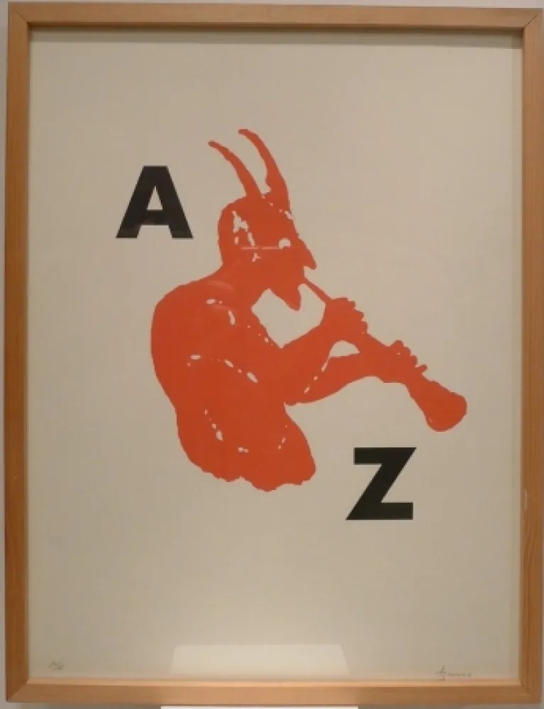 Litografia Brossa - Sin Título