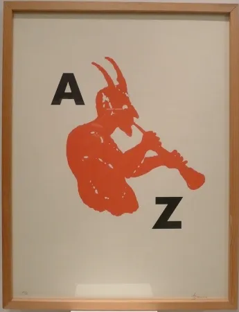 Litografia Brossa - Sin Título