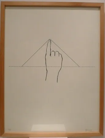 Litografia Brossa - Sin Título