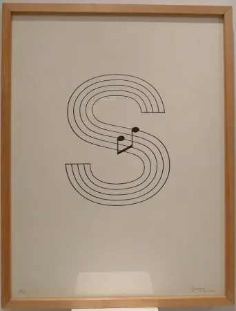 Litografia Brossa - Sin Título