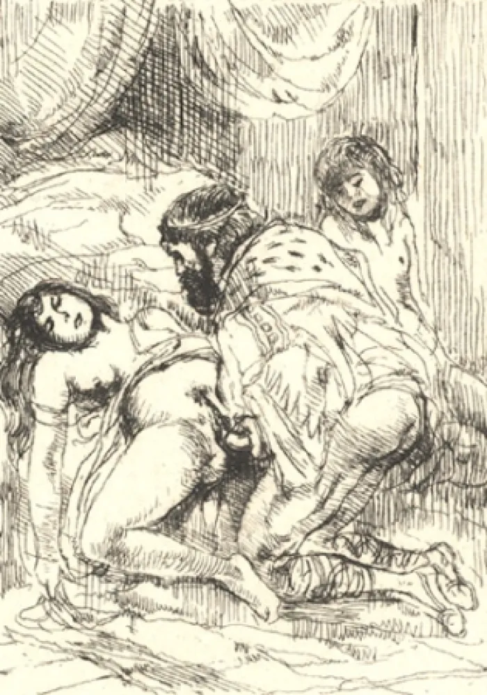 Livro Ilustrado Brouet - Histoire du roi Gonzalve et des douze princesses