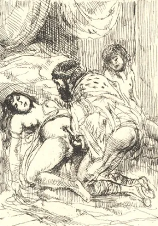 Livro Ilustrado Brouet - Histoire du roi Gonzalve et des douze princesses