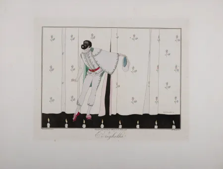 Gravura Brunelleschi - Brighella, 1914 - Masterpiece!