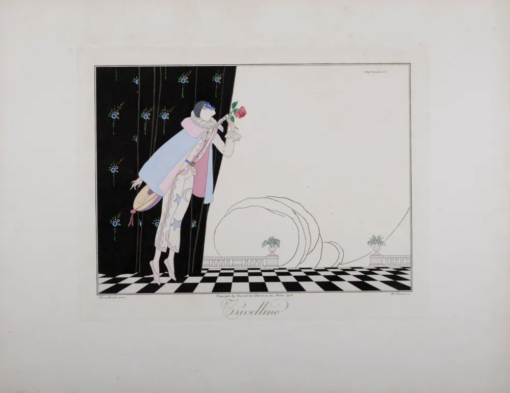 Gravura Brunelleschi - Crivellino, 1914 - Masterpiece!