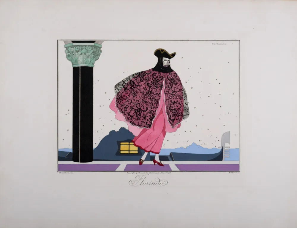 Gravura Brunelleschi - Florido, 1914 - Masterpiece!