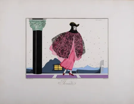 Gravura Brunelleschi - Florido, 1914 - Masterpiece!