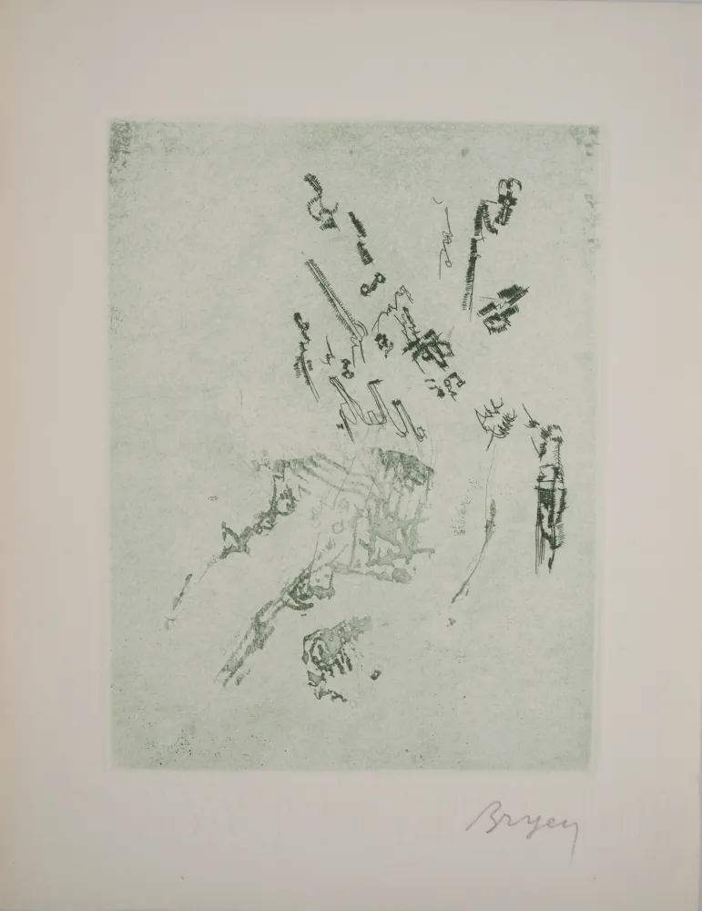 Gravura Bryen - Réflexion en vert