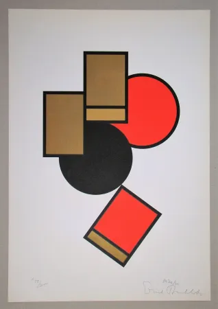 Serigrafia Buchholz - Composition, 1920