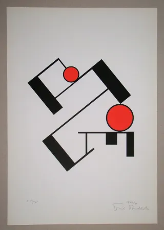 Serigrafia Buchholz - Composition, 1920