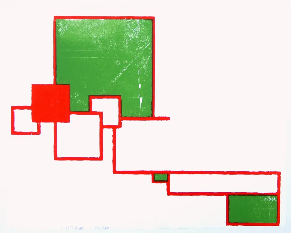 Xilogravura Buchholz - Ohne Titel (No Title)