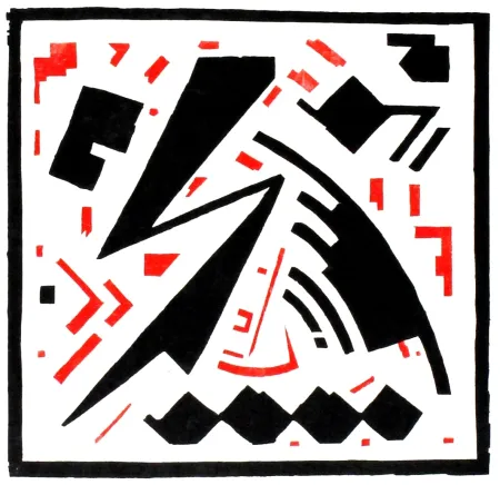 Xilogravura Buchholz - Ohne Titel (No Title)