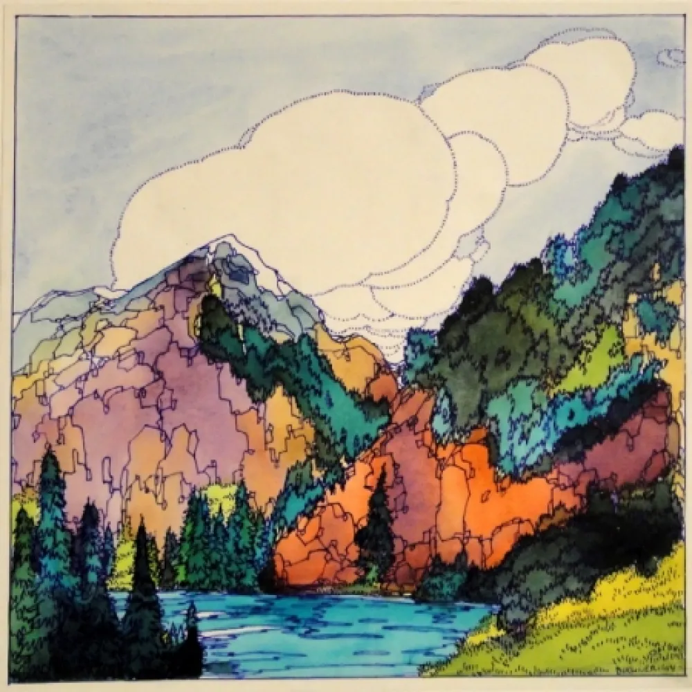 Monotipia Buchner - Untitled