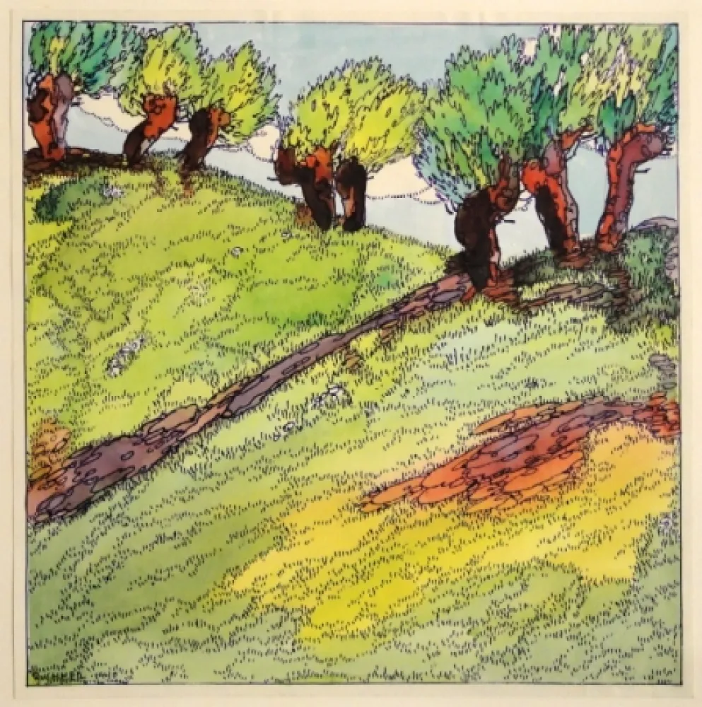 Monotipia Buchner - Untitled