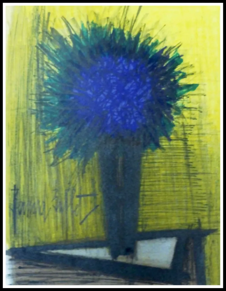 Litografia Buffet - BOUQUET DE FLEURS