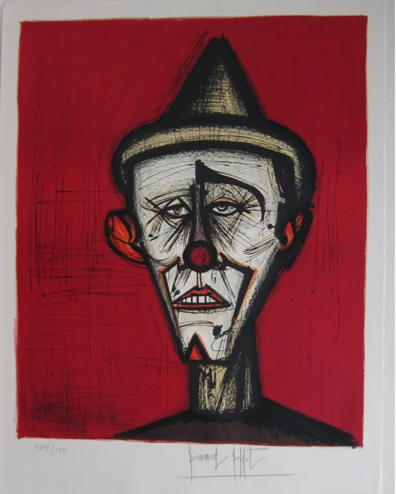 Litografia Buffet - Clown
