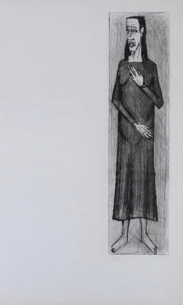 Água-Forte E Água-Tinta Buffet - Homme de face, La Passion du Christ