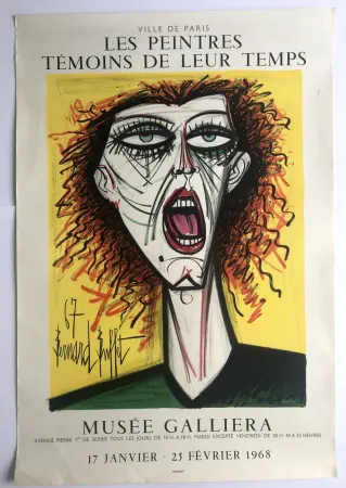 Cartaz Buffet - Le Cri  / Musée Galliera