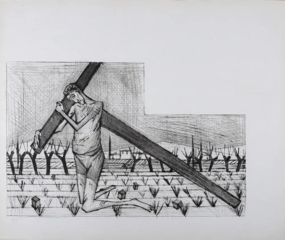 Água-Forte E Água-Tinta Buffet - Le Portement de Croix, La Passion du Christ