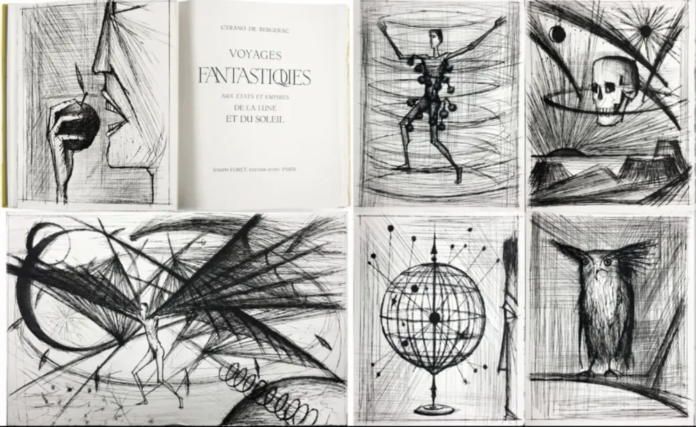 Livro Ilustrado Buffet - Le Voyages Fantastiques 