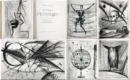 Livro Ilustrado Buffet - Le Voyages Fantastiques 