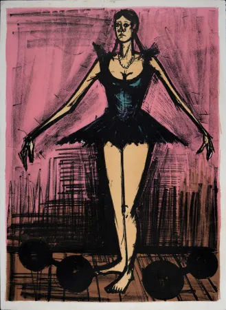 Litografia Buffet - Mme Mademoiselle, 1968