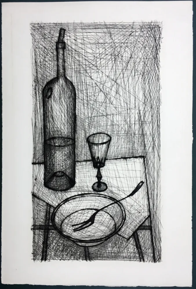 Água-Forte Buffet - Nature morte pour Recherche de la Purété (1953)