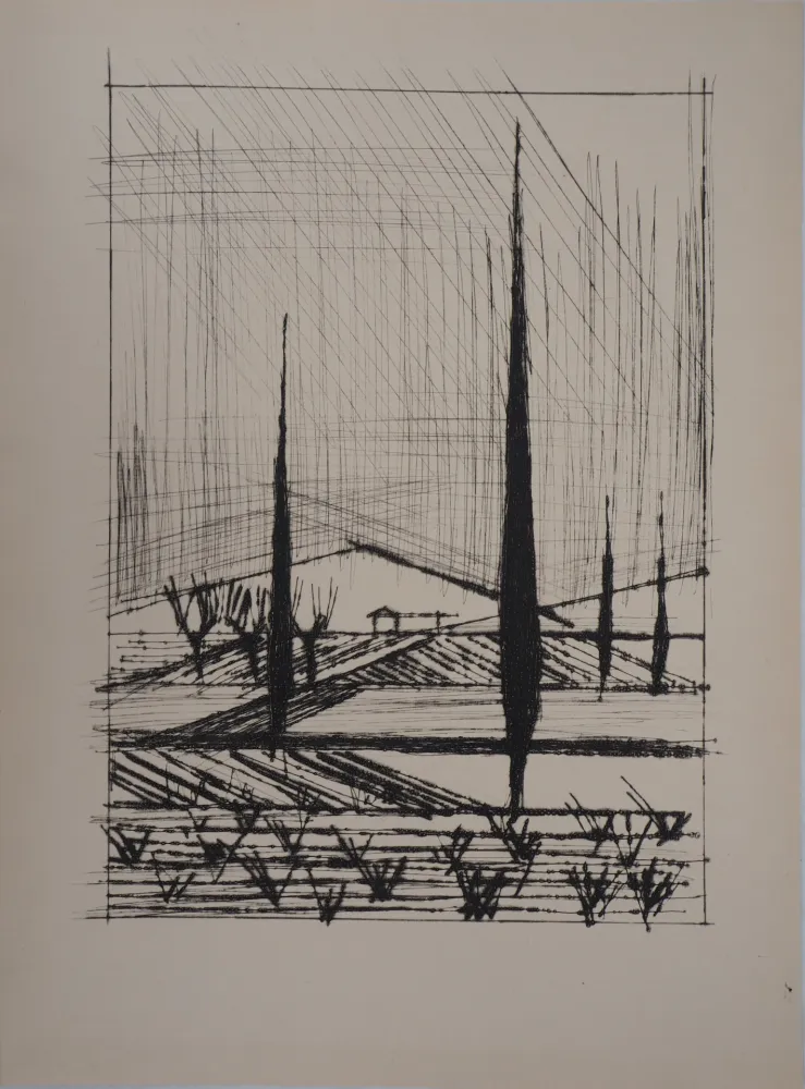 Gravura Buffet - Paysage Italien