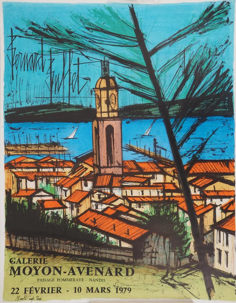 Litografia Buffet - St Tropez