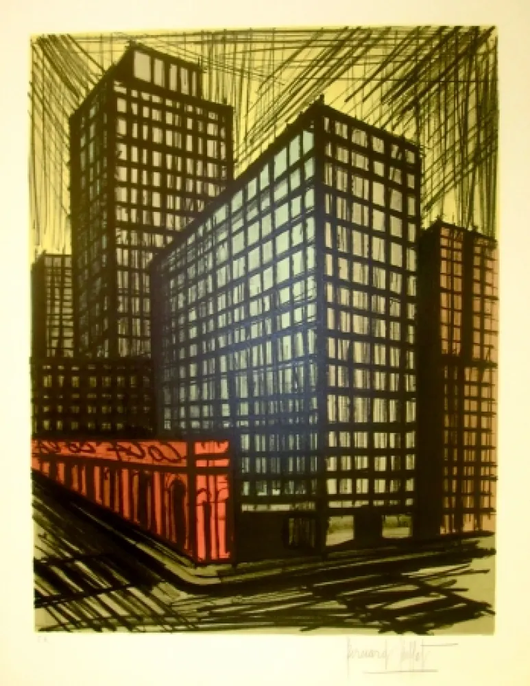 Litografia Buffet - Untitled