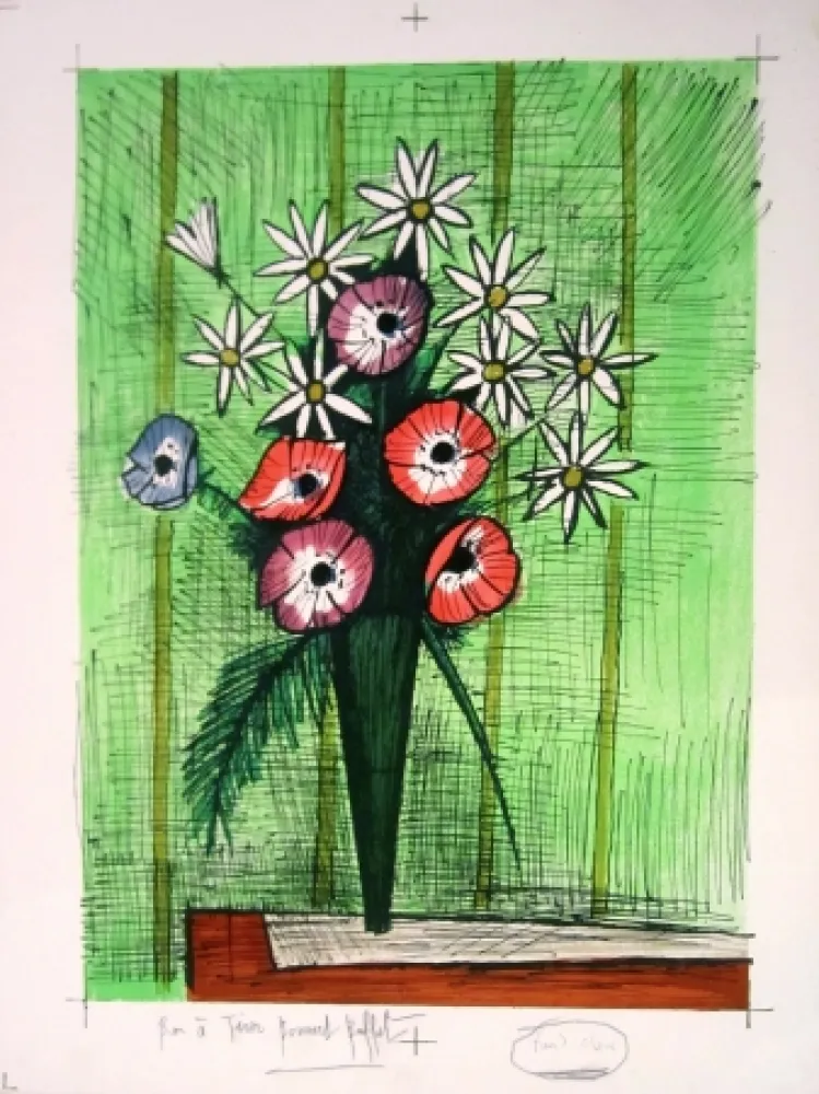 Litografia Buffet - Untitled