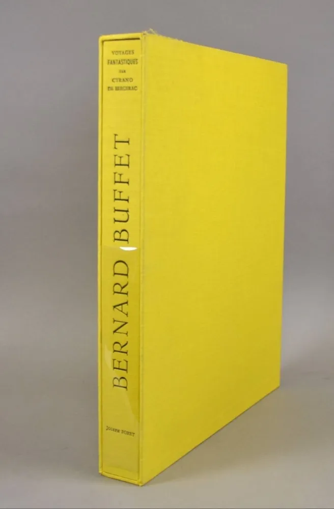 Livro Ilustrado Buffet -  Voyages fantastiques aux états et empires de la lune et du soleil.