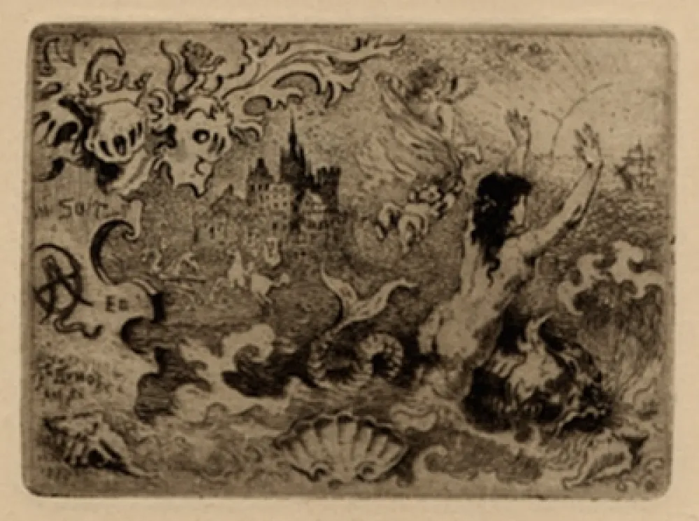 Livro Ilustrado Buhot - Le diable amoureux