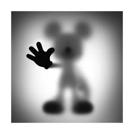 Gravura Digital Burdon - Gone Mickey