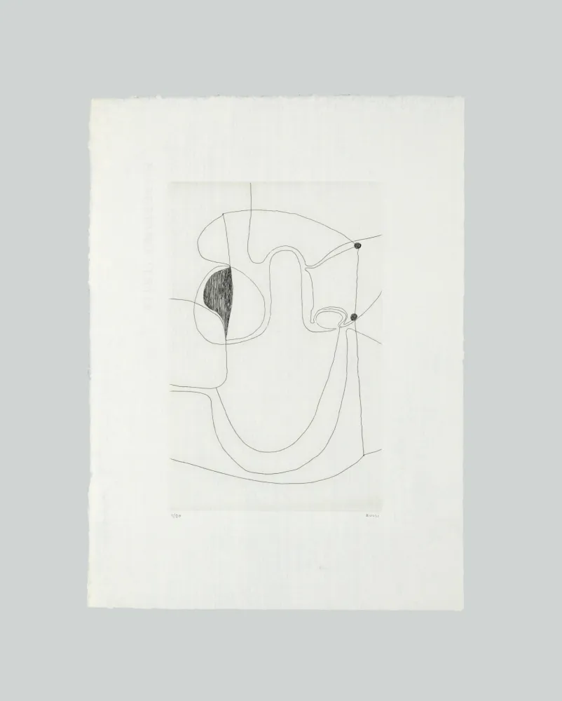 Gravura Burri - Acquaforte 1