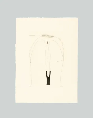 Gravura Burri - Acquaforte 2