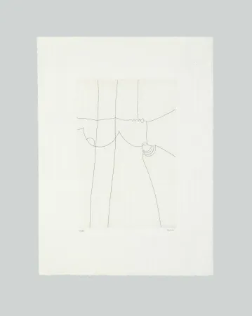 Gravura Burri - Acquaforte 3