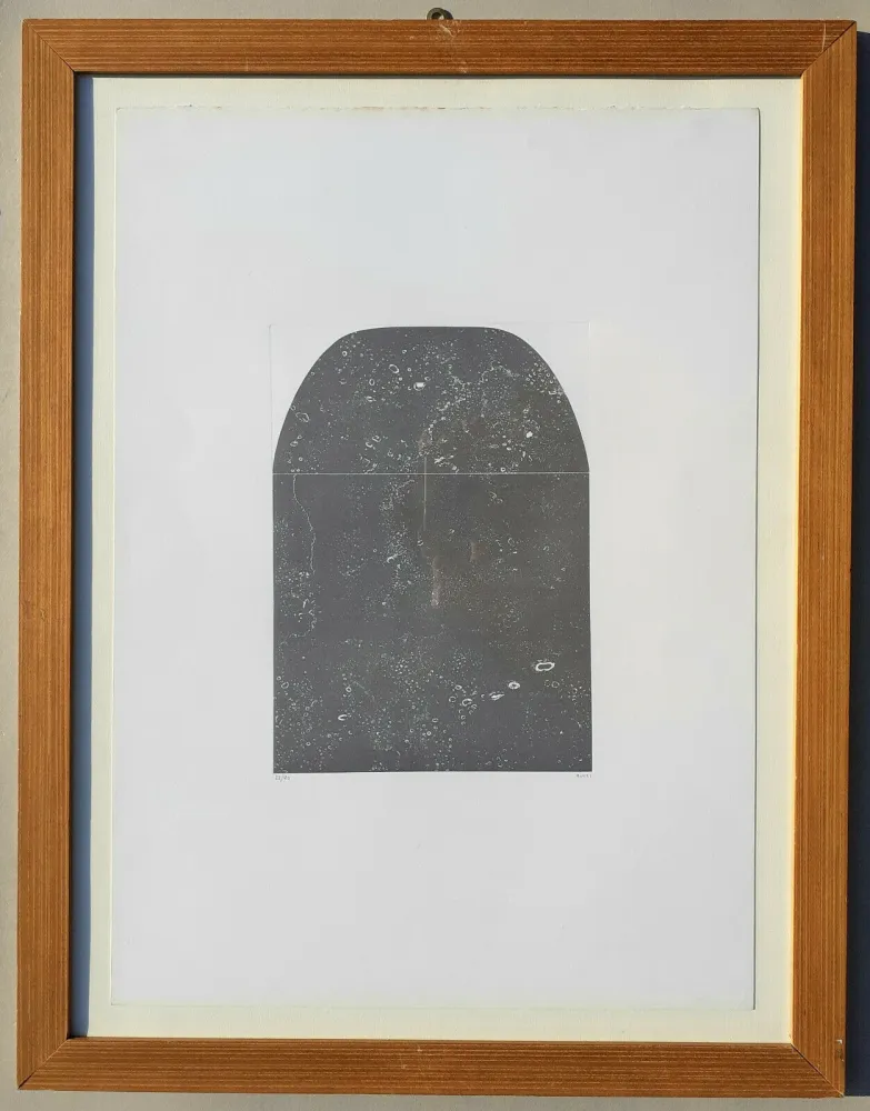 Gravura Burri - Acquaforte F