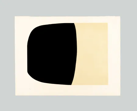 Gravura Burri - Bianchi e neri I-B