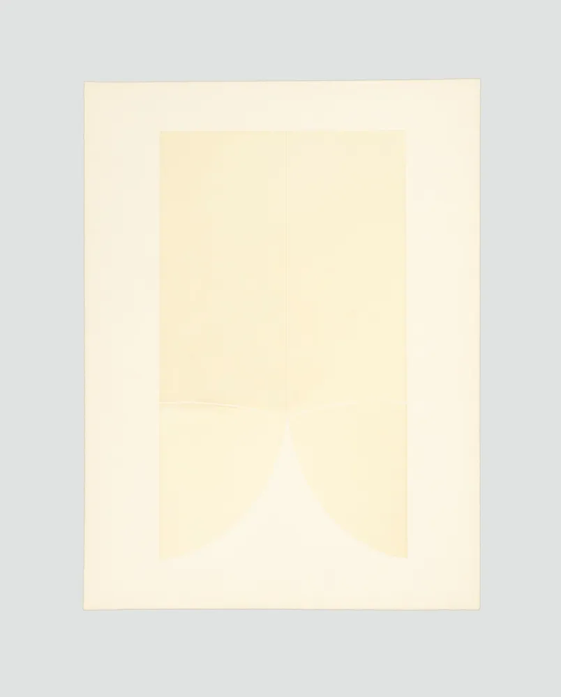 Litografia Burri - Bianchi e neri II-A