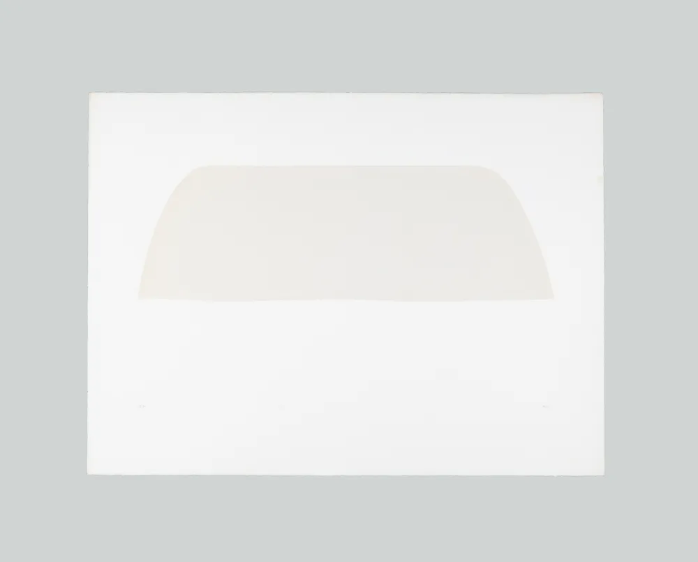 Litografia Burri - Bianchi e neri II-E