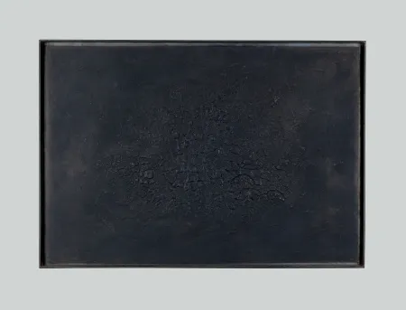 Água-Forte E Água-Tinta Burri - Cretto Nero D