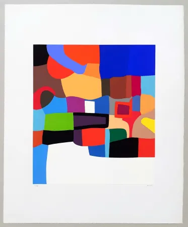 Serigrafia Burri - Serigrafia 2-D