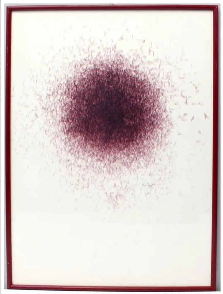 Litografia Bury - Deux Traits II