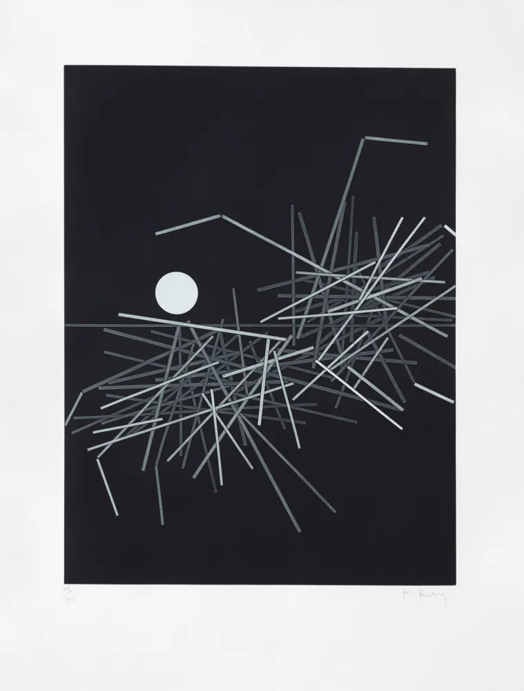 Gravura Bury - Horizontale avec disques et barres