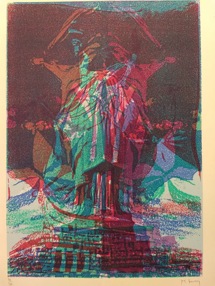 Litografia Bury - Liberty