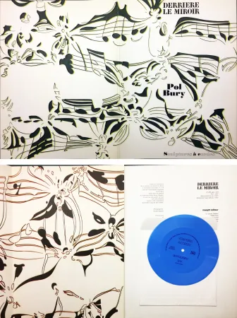 Livro Ilustrado Bury - POL BURY. COLLECTION COMPLÈTE des 4 numéros de DERRIÈRE LE MIROIR consacrés à Pol Bury (de 1969 à 178).